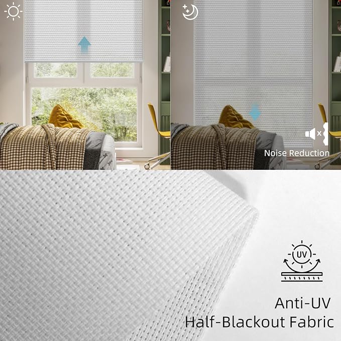 SmartWings Motorized Roller Shades 5% Openness Work - Image 5