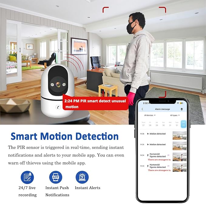2K WiFi Cameras for Home Security - Image 4