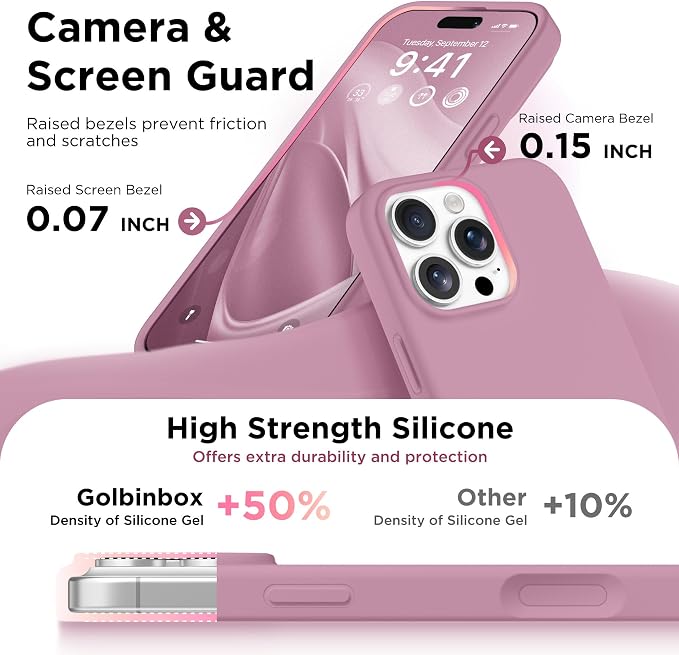 GolbinBox Magnetic for iPhone 16 Pro Max Case, Compatible - Image 5