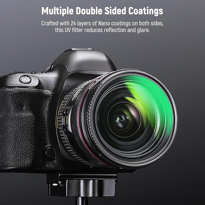 NEEWER 46mm MC UV Protection Filter 24 Layer Multi Resistant Nano Coatings/HD - Image 3