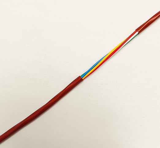 eastwire 18/5 50ft Thermostat Wire 18/5 18 Gauge 5 Conductors ETL 18-5 50 Feet Brown (18/5, 50ft)