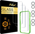 Ailun 3 Pack Screen Protector for iPhone 17 + 3 Pack Camera Lens Protector by Ailun
