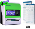 Employee Thermal Time Clock for Small Business | in/Out Punch Clock, No Ink by JianBoland