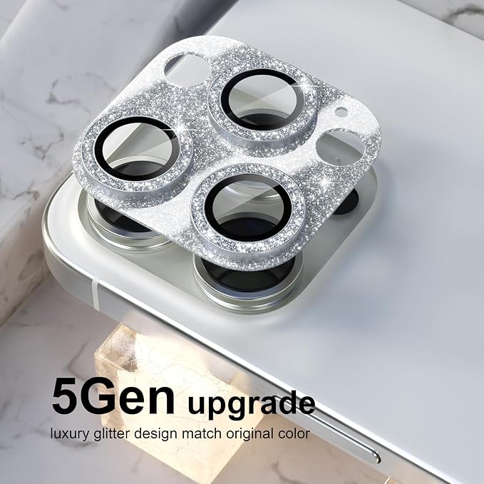 Choiche Compatible for iPhone 16 Pro/iPhone 16 Pro Max Camera Lens Protector - Image 7