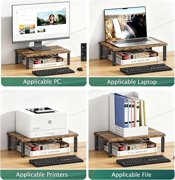 OPNICE Adjustable Monitor Stand Riser - Image 4