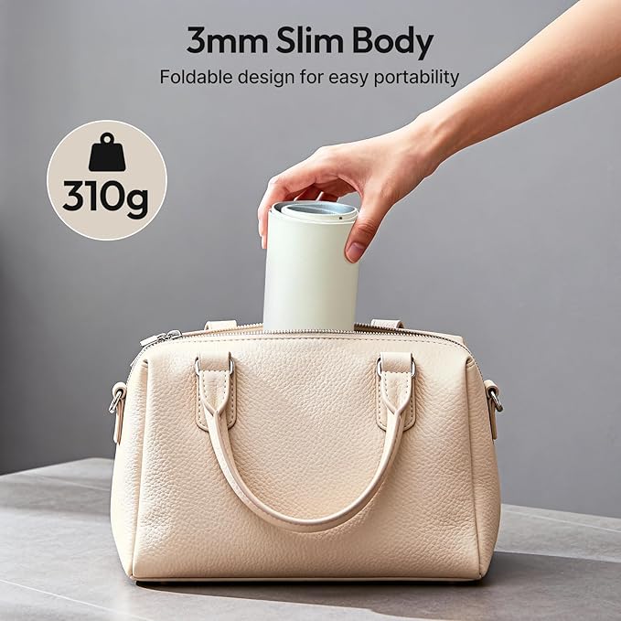 RoundT2 Ab Stimulator Muscle Toner - Heating & Massage Functions, Fat Burning & Abdominal Toning Device, Unisex Portable Home Fitness Equipment