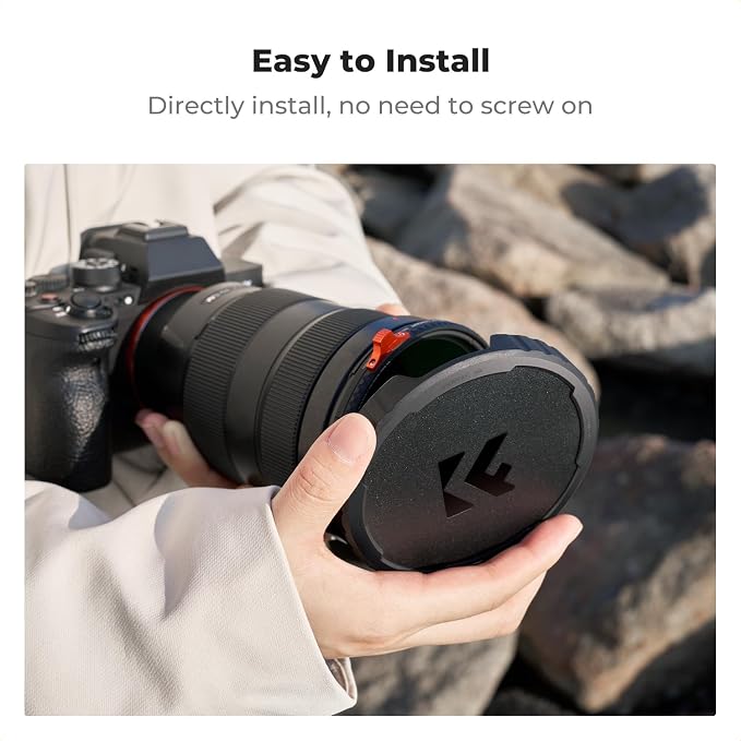 K&F CONCEPT 67mm Variable ND Lens Filter Cap TPU Filter Cap Only - Image 5