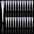 12 Pack White Glow Sticks Light Up Fiber Optic Stick Glow Wands Bulk by NUDALA