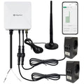 WiFi Energy Monitor with 2 * 750A Clamps, Real-Time Electricity Tracking, Smart Home Power Management