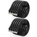 Cat 6 Ethernet Cable 5ft Flat Internet Network Cables by CableGeeker