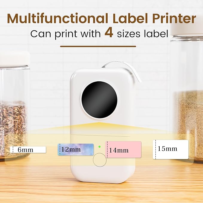 Phomemo Label Maker, D30 Bluetooth Mini Label Maker Machine, Small Portable - Image 9