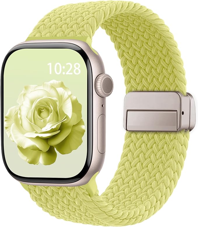Braided Stretchy Band Compatible by HEARTBOOM