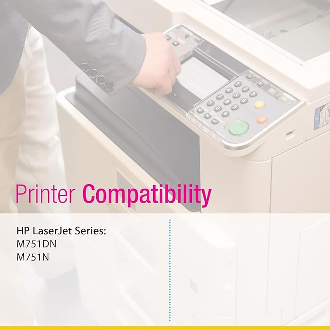 CS Replacement Compatible with HP M751N Toner Cartridge W2001A to use with M751DN (Cyan, 1-Pack)
