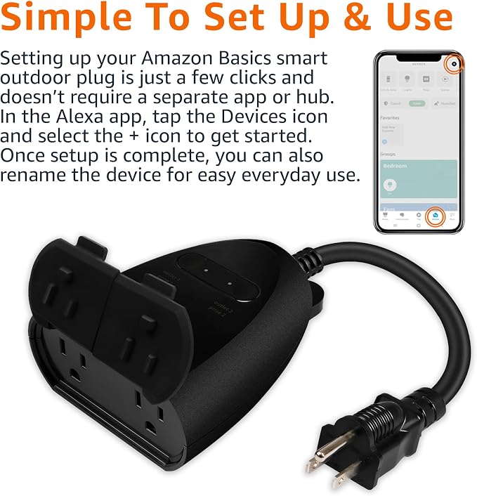 Amazon Basics Outdoor Smart Plug - Image 2