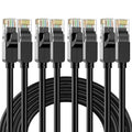 Cat 6 Ethernet Cable 3 ft, Indoor/Outdoor High Speed 10Gbps Internet Cable by Unknown