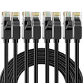 Cat 6 Ethernet Cable 10 ft, Indoor/Outdoor High Speed 10Gbps Internet Cable by Unknown