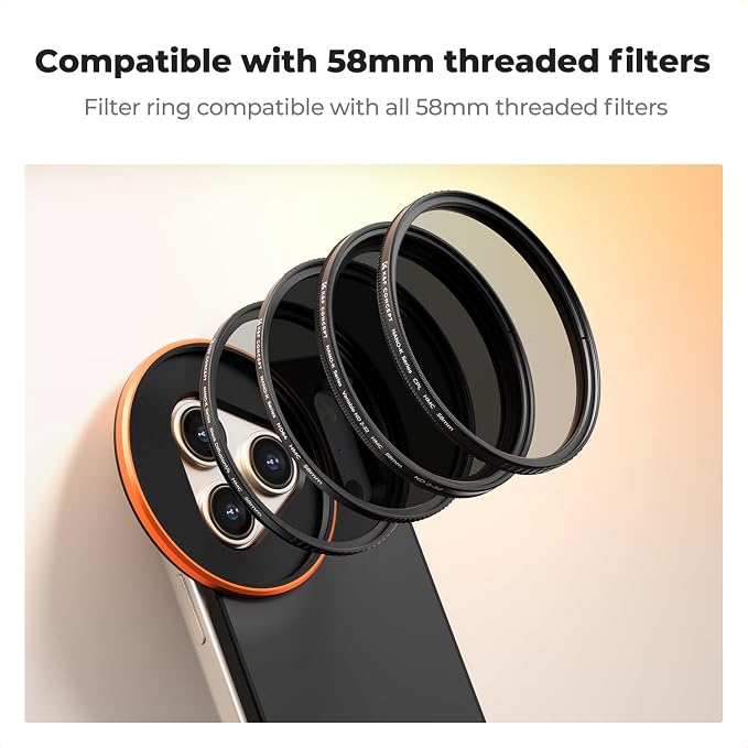 K&F CONCEPT Double-sided Magnetic Lens Filter Mount Adapter - Image 6