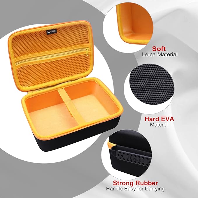 LTGEM Hard Travel Carrying Case for AuKing Mini Projector 2025/2024/2023 Upgraded, Case Only(Inside: 9.2"x6.2"x2.4")