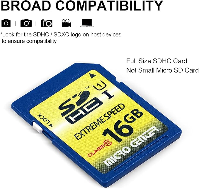INLAND 16GB Class 10 SDHC Flash Memory Card 10 Pack Standard Full Size SD Card - Image 4