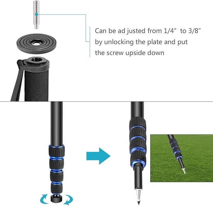 Neewer Extendable Camera Monopod - Image 7