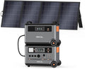 OSCAL 7200Wh Portable Power Station PowerMax 6000 with 400W Solar Panel, 120/240V Solar Generator, Max 6000W AC Outlets (9000W Peak), LiFePO4 Battery Power Station for Home, Camping, RV, Emergency