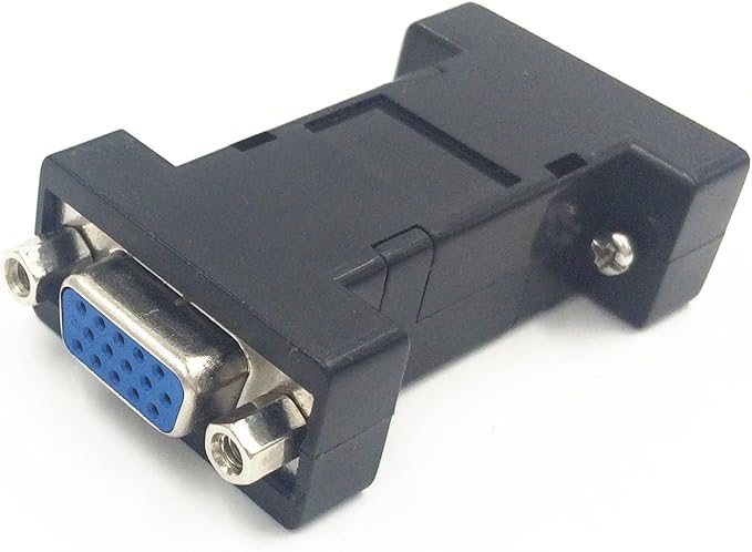 Evanlak VGA edid Emulator passthrough,(Monitor Without Having Desktop rearrange) Display Emulator use with KVM Switches/Video splittersand Extenders -1920X1080@60Hz