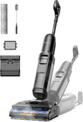 Tineco Floor One S7 Stretch Steam Cordless Wet Dry Vacuum Steam Mop All-in-One, 320℉ HyperSteam, 180° Lay-Flat, Anti-Tangle Design, FlashDry Self-Cleaning, Up to 75 Min Runtime