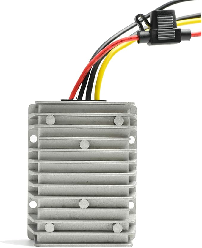 MGGi DC Converter Regulator 36V 48V Step Down to 12V 30A 360W, Waterproof Big-Size Voltage Reducer, High-Power Power Supply Module Buck Transformer, for Golf Cart, forklifts, Car