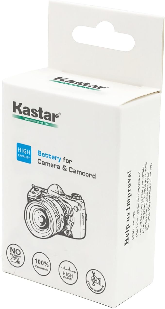 Kastar Lithium Ion Camera Battery - Image 3