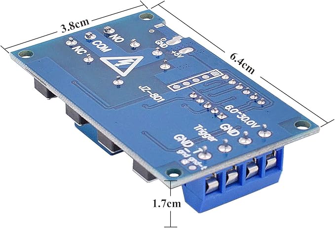 [2 Pack] DC 6-30V Timer Relay Programmable Delay Relay Module Cycle Timer with LED Display / 5V Micro USB, Smart Home Controller