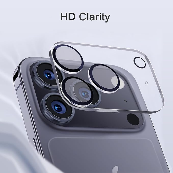 Ailun 3 Pack Screen Protector for iPhone 17 Pro + 3 Pack Camera Lens Protector - Image 5