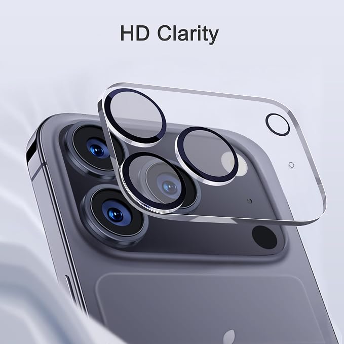 Ailun 3 Pack Screen Protector for iPhone 17 Pro Max + 3 Pack Camera Lens - Image 4