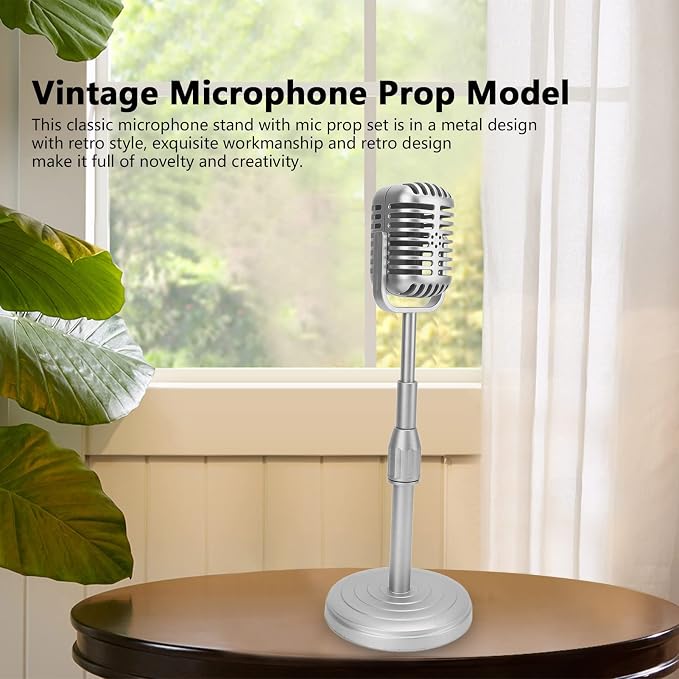 Vintage Microphone Prop Model - Image 3