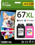 67XL Ink Cartridges Black/Color Combo Pack Compatible by Unknown
