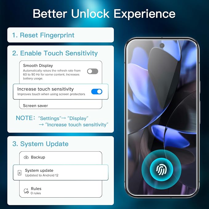 JETech Screen Protector for Google Pixel 9 Pro - Image 3