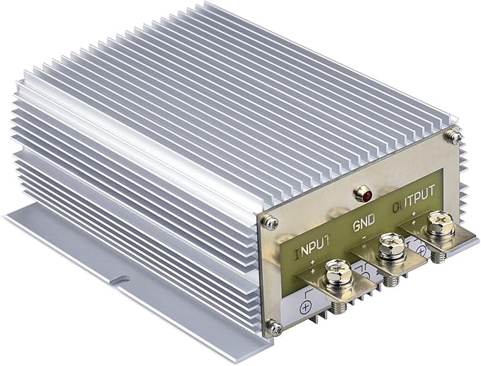 Cllena DC 24V to 13.8V 60A 828W Converter - Waterproof DC Voltage Regulator for Golf Cart