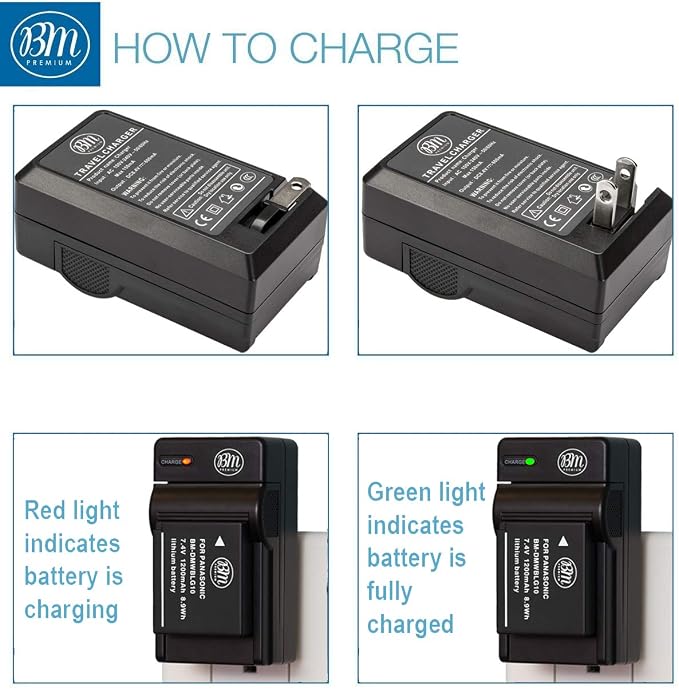 BM 2 DMW-BLG10 Batteries and Charger - Image 4