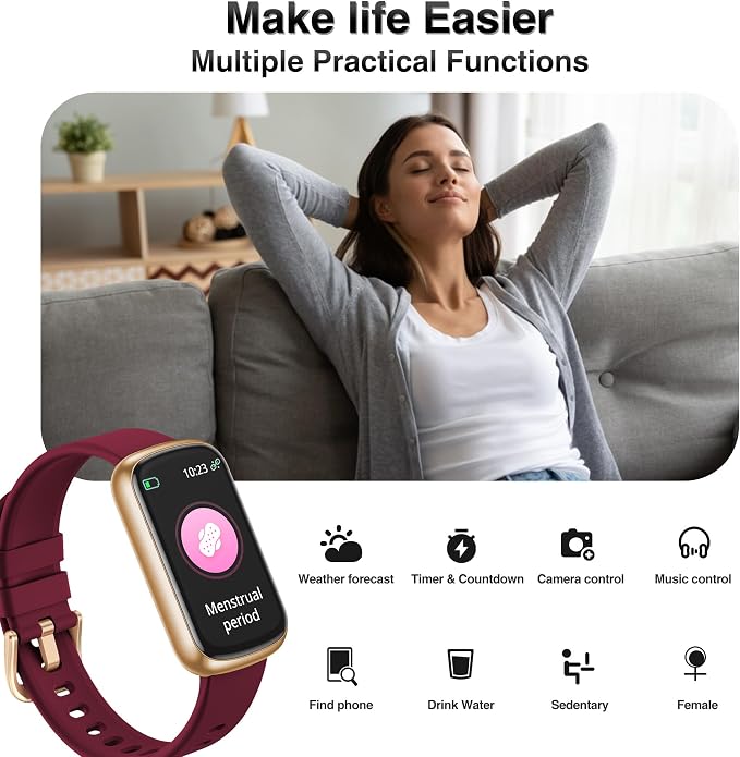 Fitness Tracker, Smart Watches for Women Men - Image 5