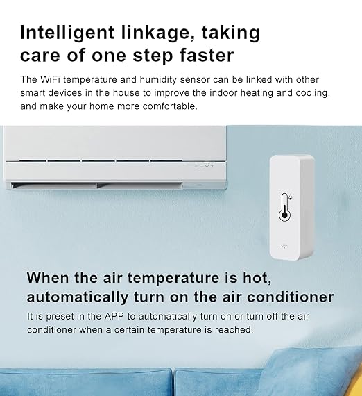 WiFi Temperature Humidity Sensor: Wireless Temperature Humidity Monitor - Image 6