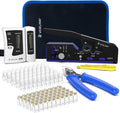 VCELINK RJ45 Crimp Tool Kit for CAT7/6A/6/5E/5, Upgraded Network Tool Set by VCELINK