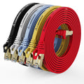 CableGeeker Cat 8 Ethernet Cable 10FT 5 Pack Multi Color, 40Gbps 2000Mhz High by CableGeeker
