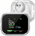 6 in 1 Indoor Air Quality Monitor, Portable Real-Time by WBQHEC