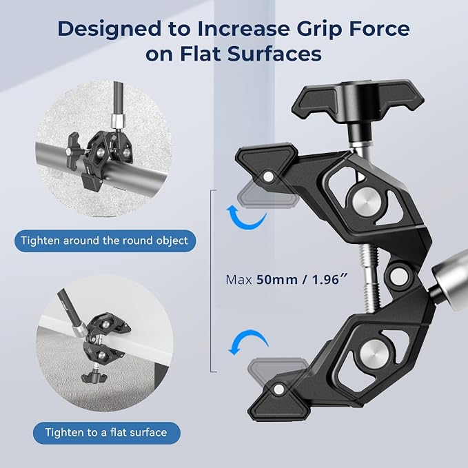 SMALLRIG Magic Arm Clamp Kit, Camera Mount Articulating Friction Arm w Super - Image 3