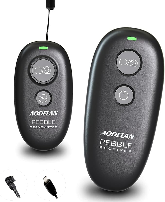 AODELAN Camera Remote Control | Wireless Shutter Release | for Sony a5100 a6000 a6300 a5000 a7 III a7 II a7 a7R III a9 RX100 RX10M2 | Replaces Sony RM-L1AM and RM-SPR1