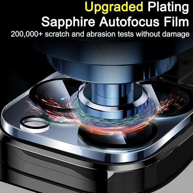 Ferilinso Designed for iPhone 13 Pro Max Camera Lens Protector, Designed for - Image 5