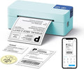 Bluetooth Thermal Shipping Label Printer, 4x6 Portable Direct Thermal Printer by ETIKEZ