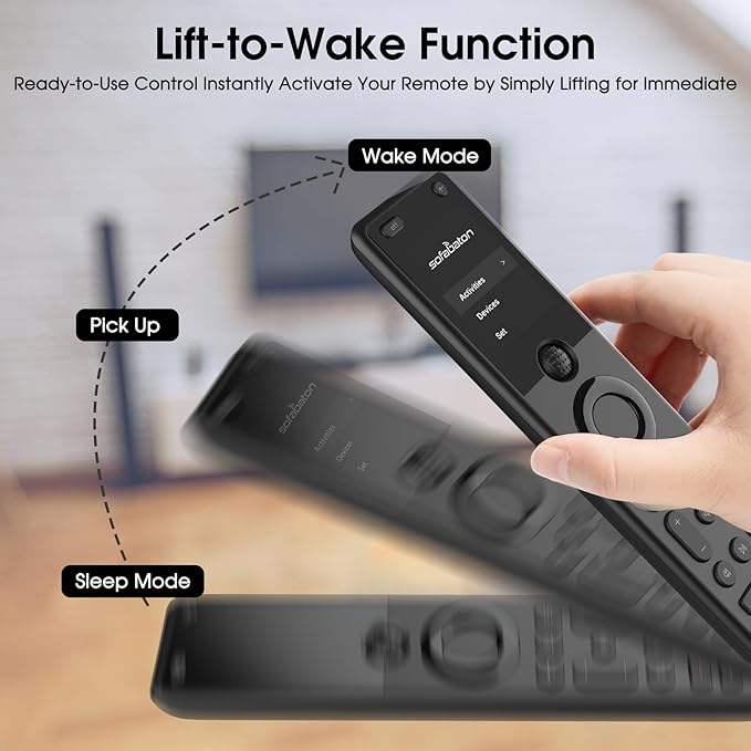 SofaBaton X1S Universal Remote Control, One Touch Activities, Customize SofaBaton APP, All-in-one Universal Remote with Hub