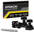 30-Pack M6 x 20mm Rack Mount Screws and Cage Nuts by Unknown