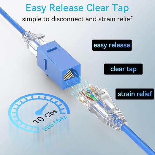 Sokqovt Cat6a Patch Cables Slim 5ft, Flexible Cat6 Ethernet Patch Cable 10G - Image 6