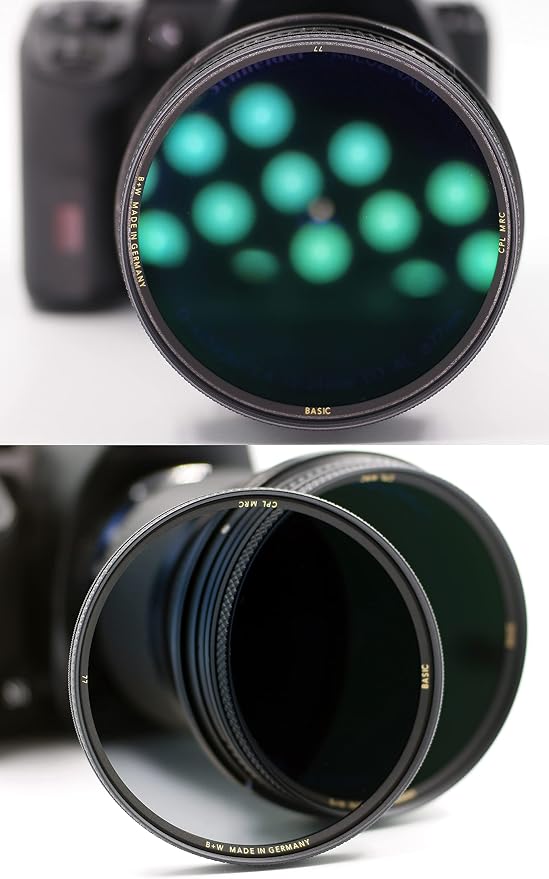 B+W 82mm Basic Circular Polarizer MRC Glass Filter - Image 2
